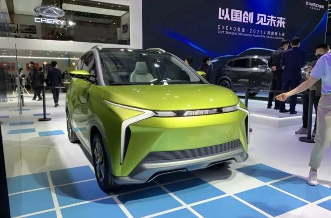 奇瑞新能源iCAR V23车型最新预告图