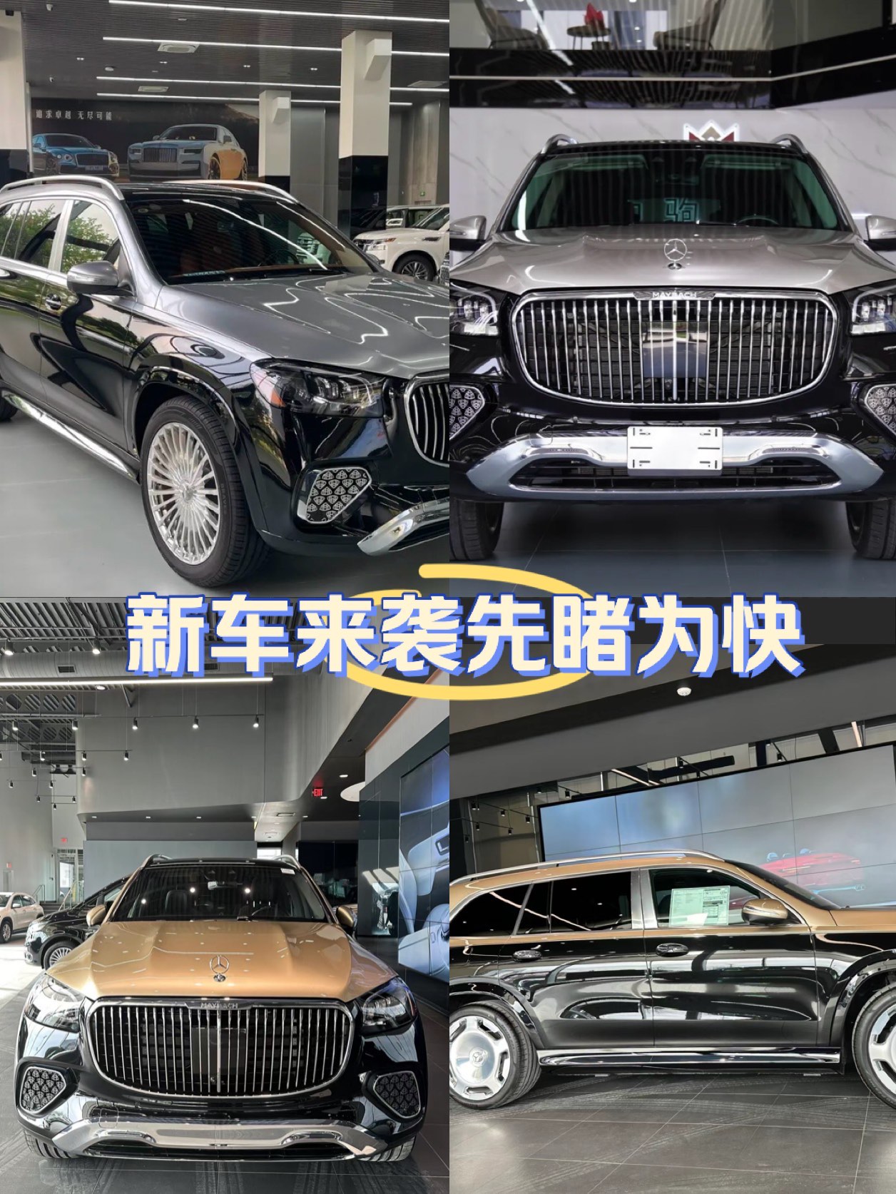 现购迈巴赫GLS级墨版让利促销中 店内让利达86万元
