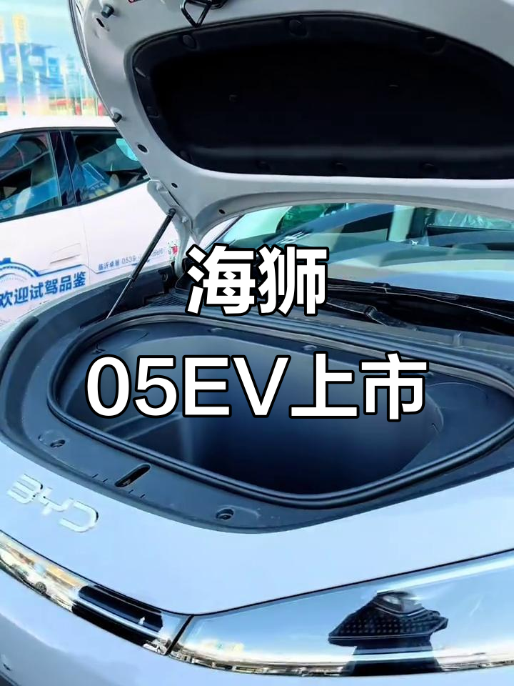 比亚迪海狮05 EV内饰官图发布 将3月25日上市