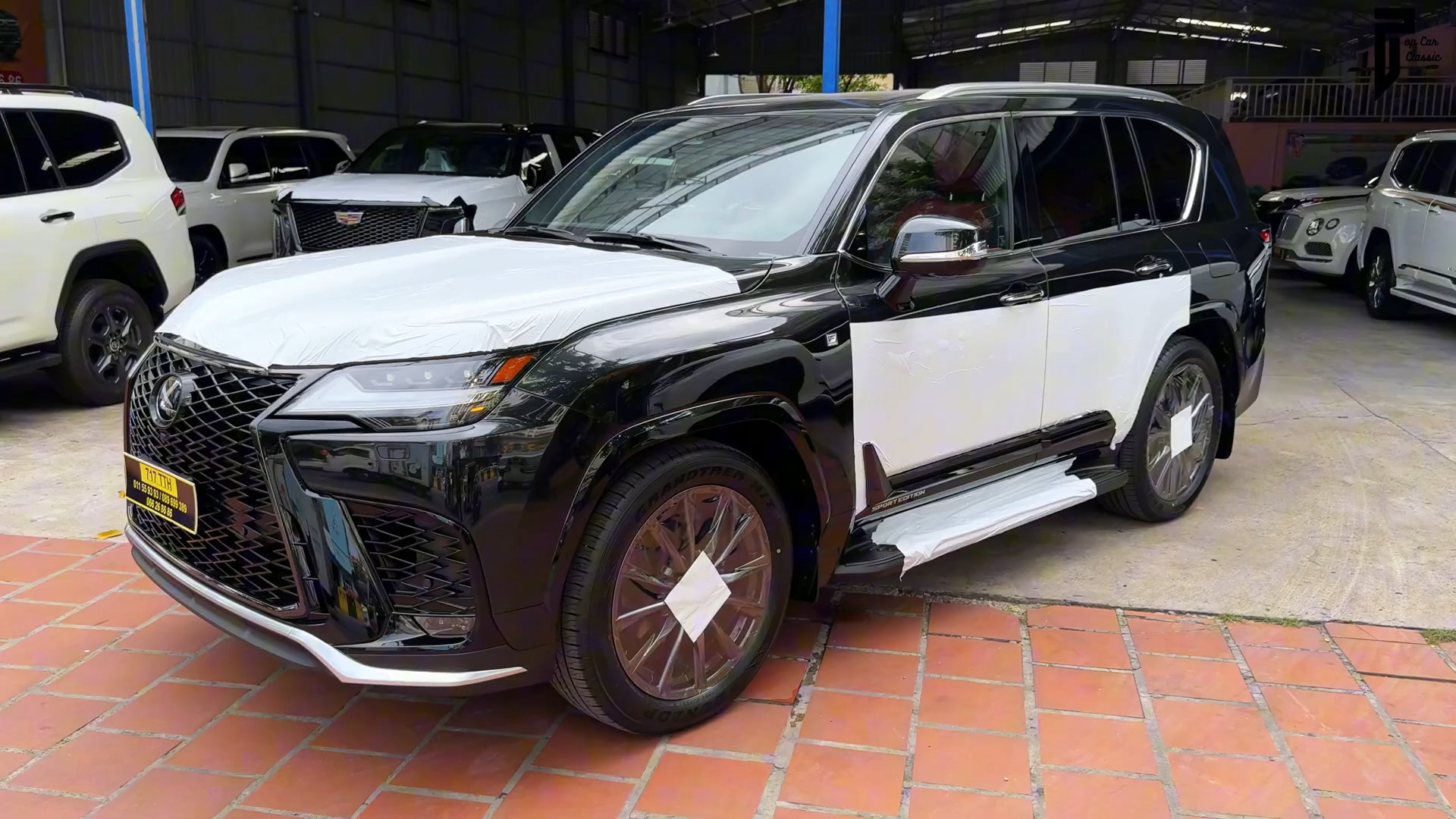 全新一代的雷克萨斯LX600更霸气豪华