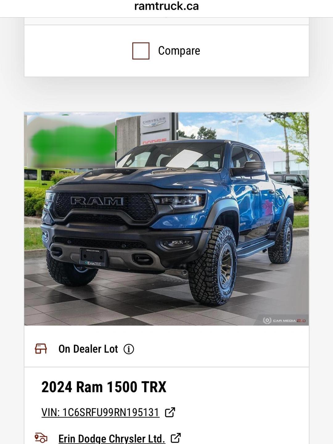 道奇霸王龙6.2T 直销价手续随车