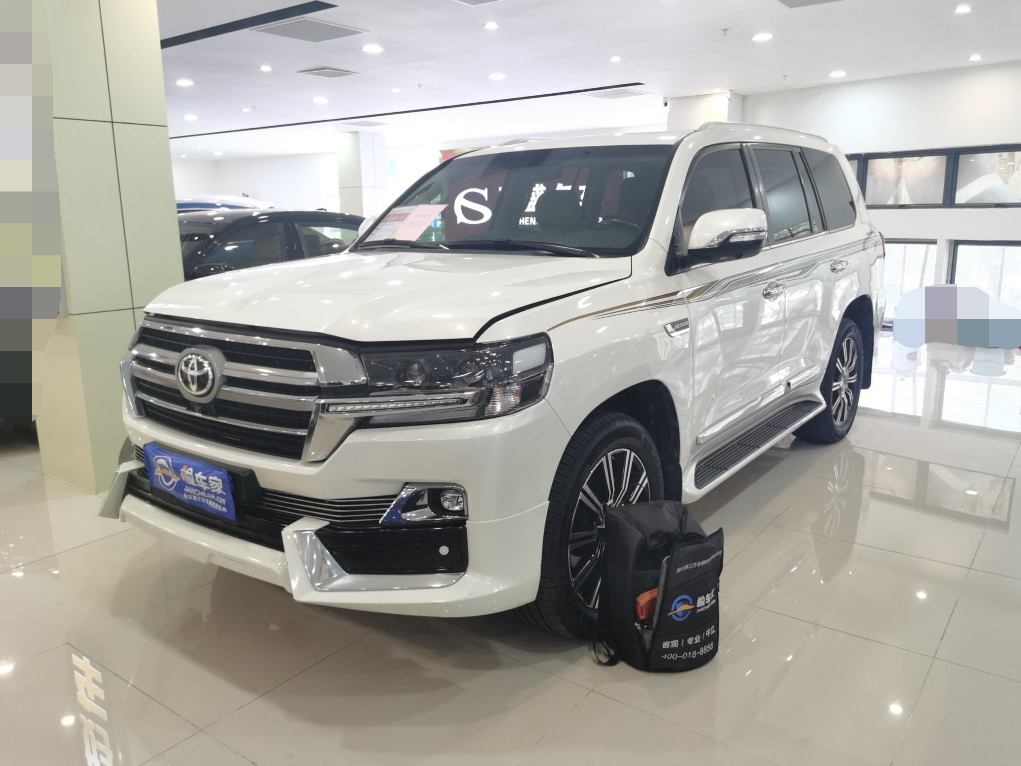 酷路泽5700平行进口国五包牌